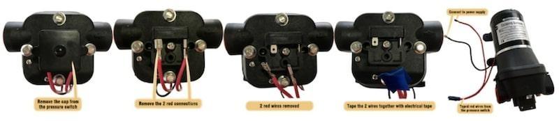 How to test for a failed pressure switch on your 12v water pump