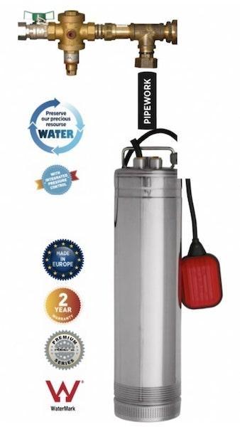 RM5000-3 submersible rain to mains pump system - Water Pumps Now