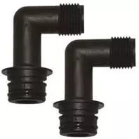 Jabsco half inch male 90 degree port kit