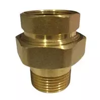 brass barrel union 25mm BSP standard type - Water Pumps Now Australia