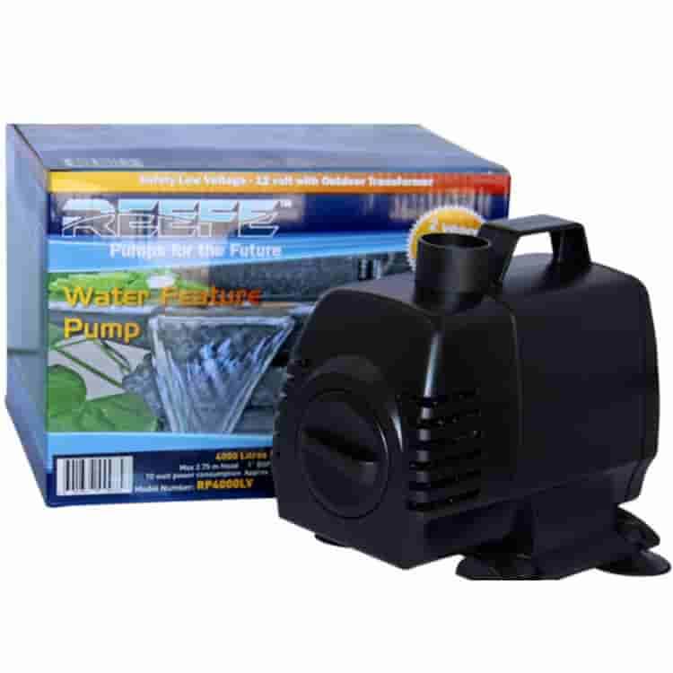 Low voltage pond pumps 12v and 24v pond pumps