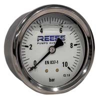 63mm EU high pressure pump gauge