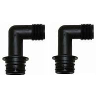 Escaping Outdoors 12mm male threaded plug-in elbow ports
