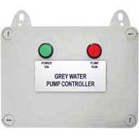 Liquid level and grey water pump controller