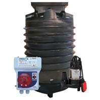 Qubex 1200 litre packed pump station