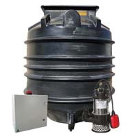 Qubex 250 litre packed pump station