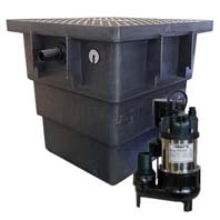 Reefe RVS300VF grey water pit and sump pump kit system