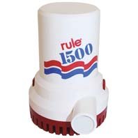 Rule 1500 12v Submersible boat bilge water transfer pump
