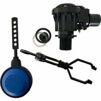 Adjustable float valve parts