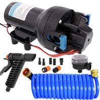 Jabsco Hotshot HD4 washdown saltwater pump kit 12v 60PSI